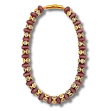 Holst + Lee Semi Precious Celestial Necklace | Plum