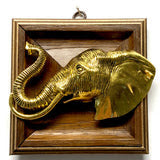 Museum Bees Wooden Frame with Elephant