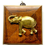 Museum Bees Wooden Frame with Elephant