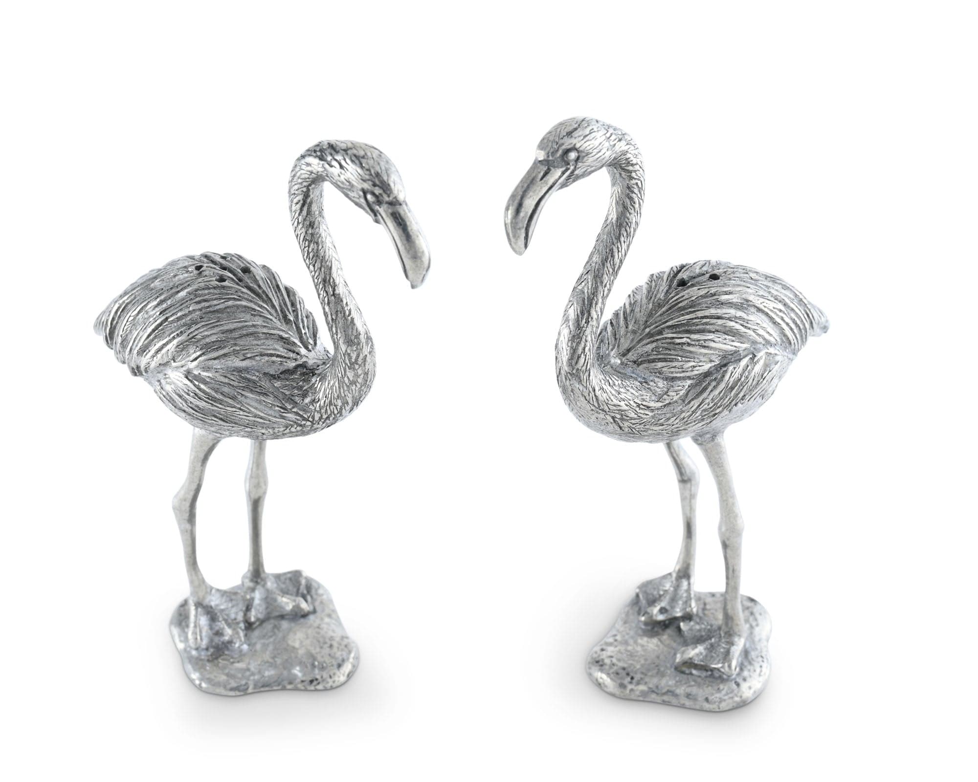 Pewter Flamingos Salt & Pepper Set