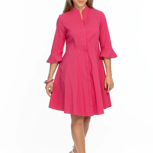 Lior Victory Dress - Hot Pink