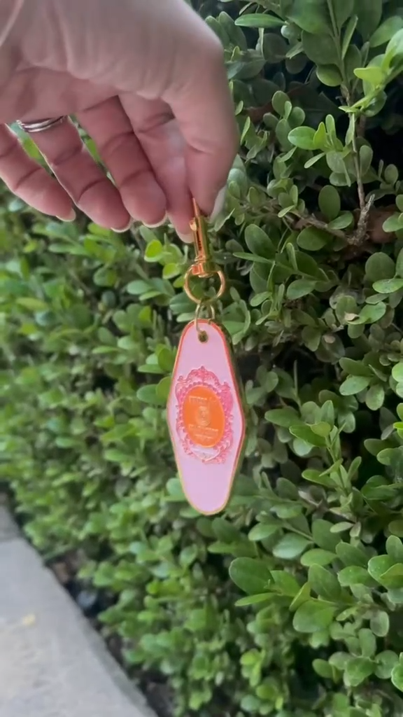 Press For Mahjong Keychain Charm