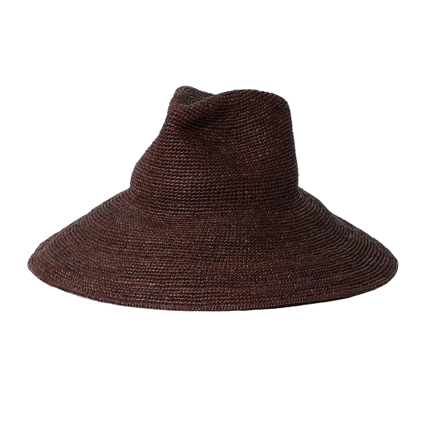 Janessa Leone Waverly Hat - Chocolate