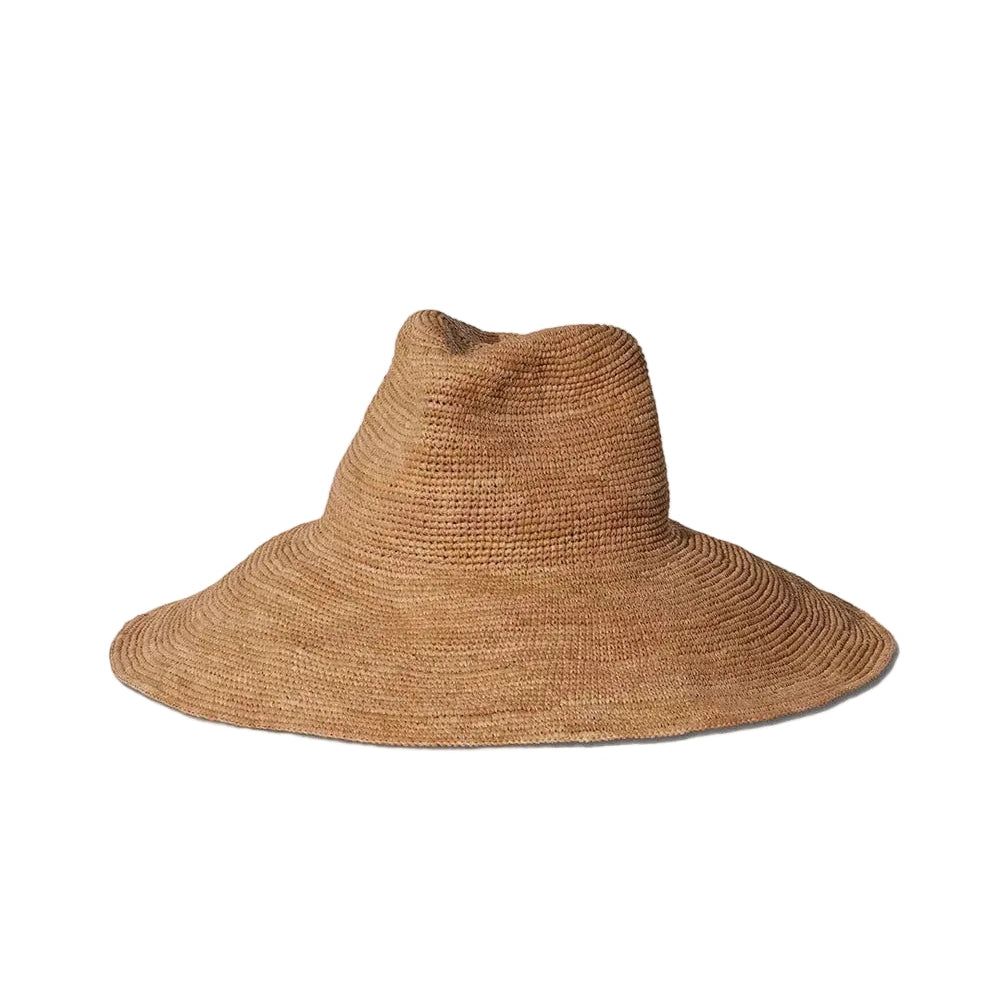 Janessa Leone Sand Waverly Hat