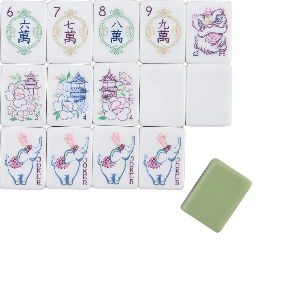 Oh My Mahjong - Willow Mahjong Tiles