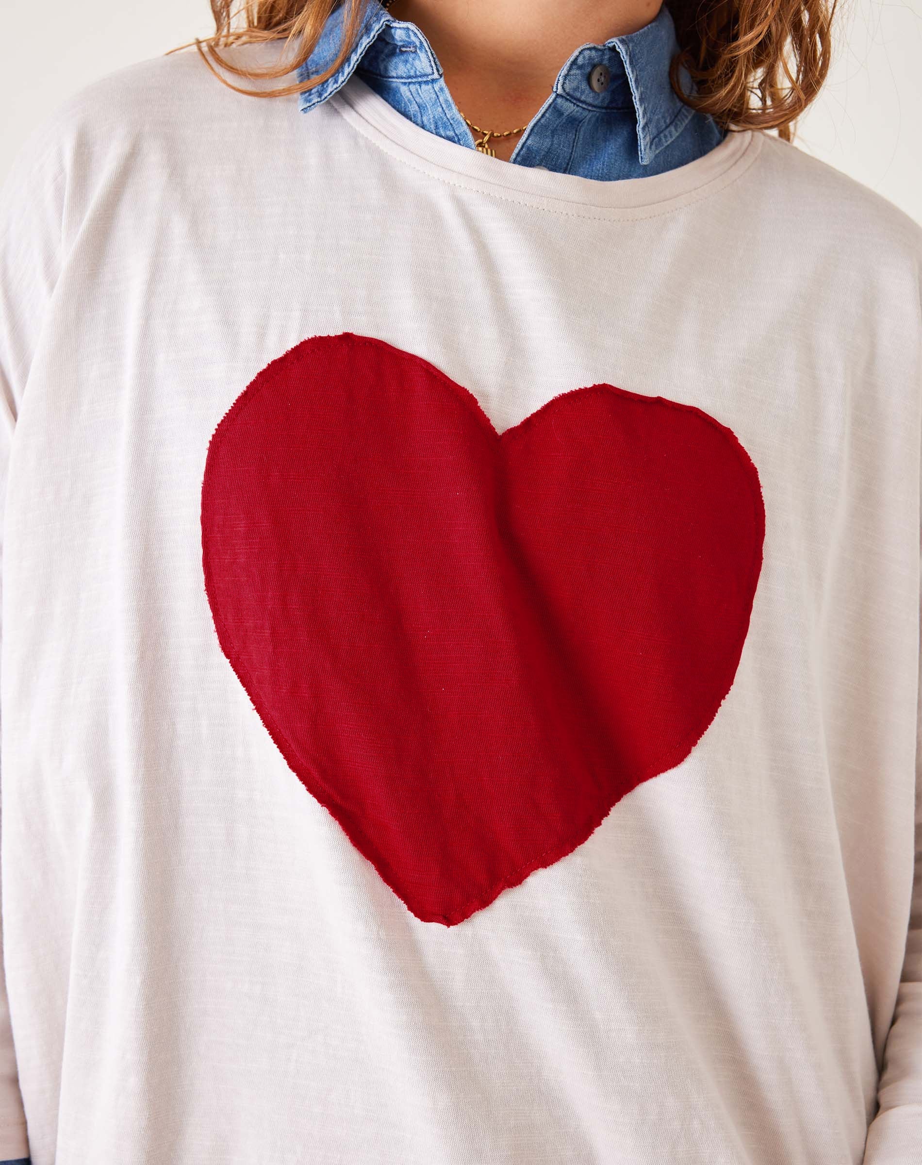 Red Heart Catalina Slub Tee