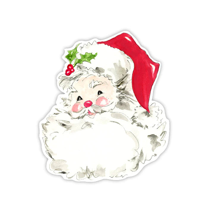 Die Cut Santa Accents - (red or pink)