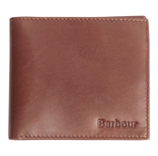 Barbour Colwell Leather Billfold Wallet