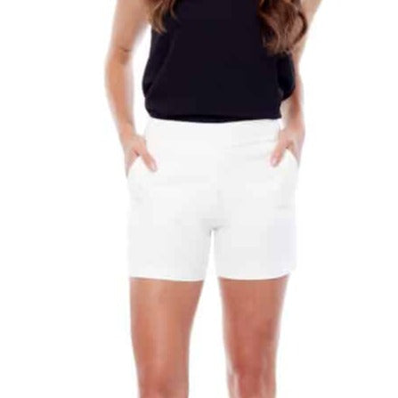 Lisa Solid Palermo Shorts - Vanilla