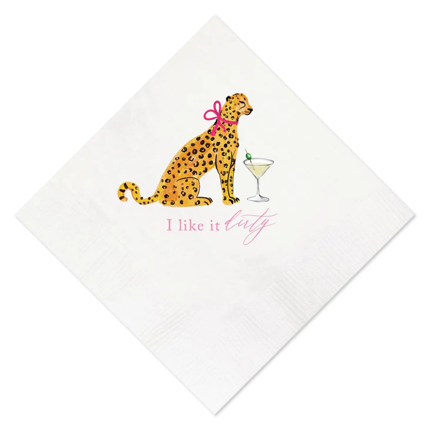 Watercolor Cocktail Napkins - (eight variants)