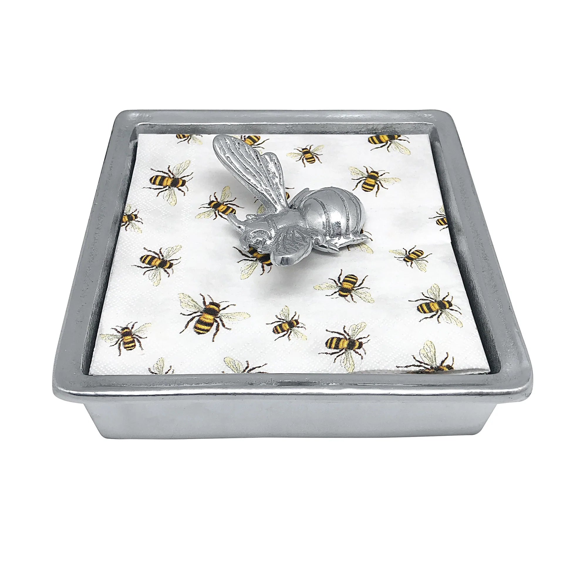 Mariposa Honeybee Signature Napkin Box