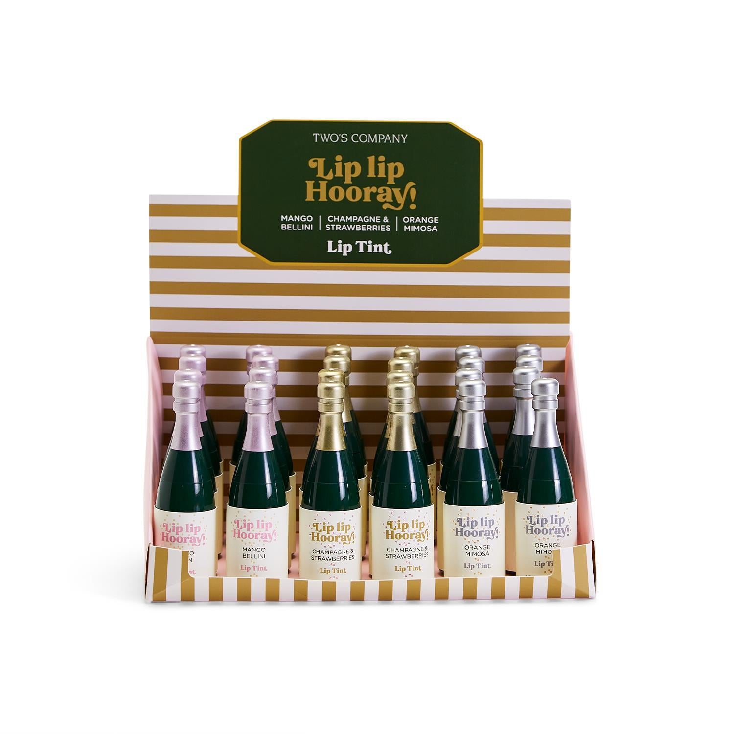 Lip Lip Hooray! Champagne Bottle Lip Gloss - three variants