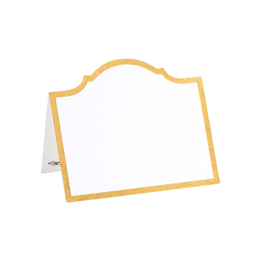 Caspari Arch Die-Cut Place Cards (four colorways)