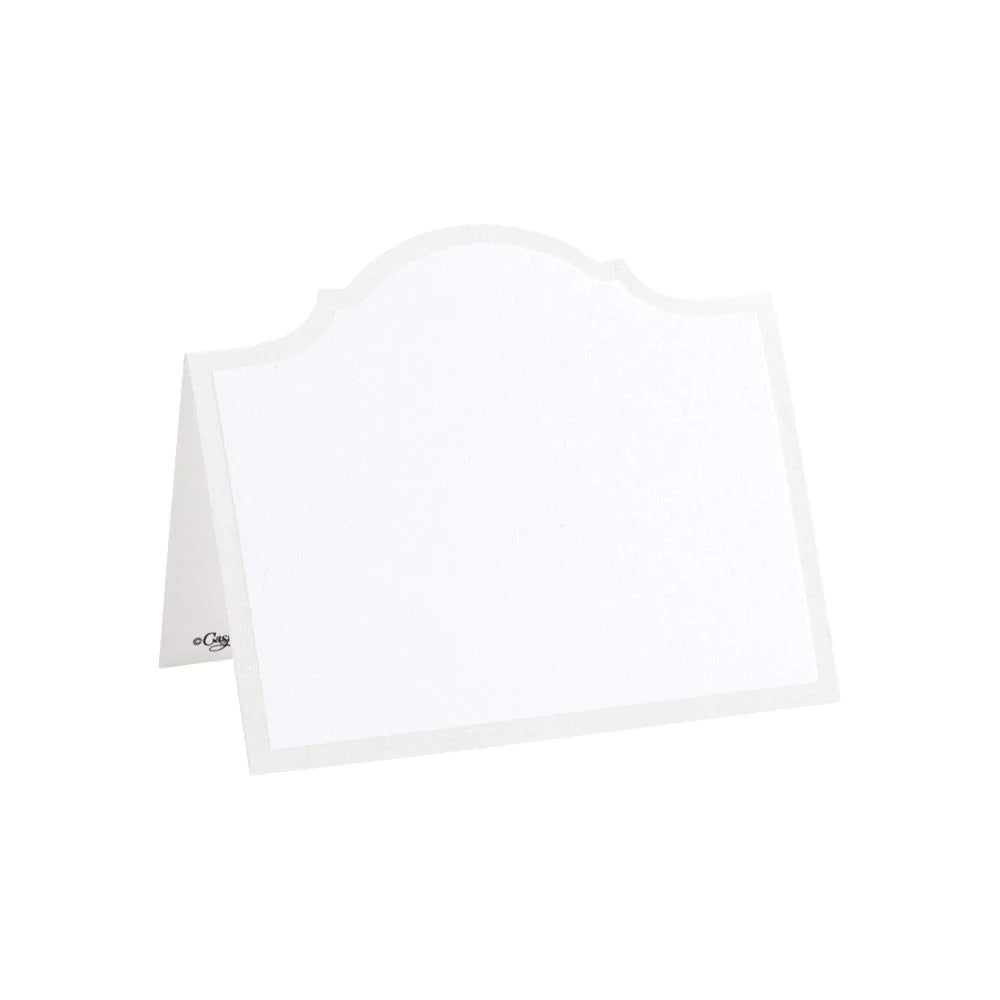 Arch Die-Cut Place Cards in Pearl Foil - 8 Per Package