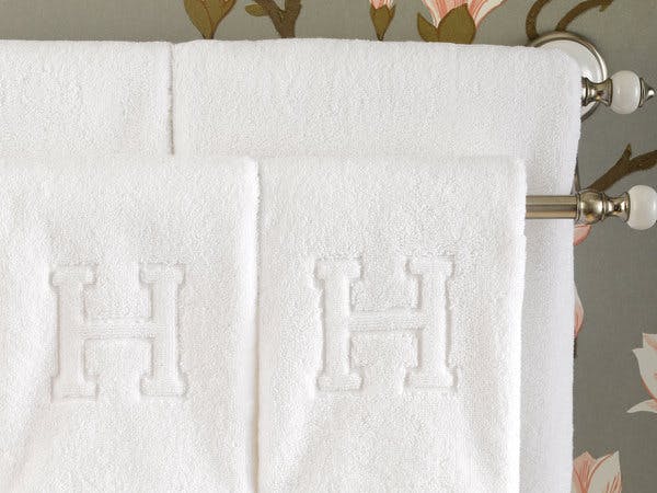 Matouk Auberge Bath Towels and Mat