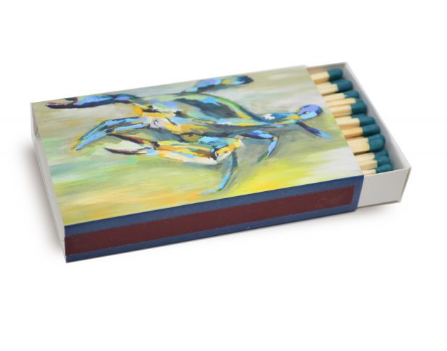 Blue Crab Tabletop Matches