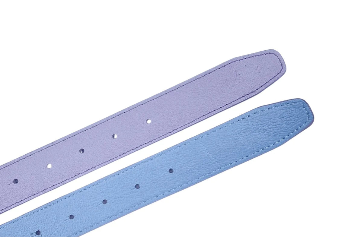 Cesoli Reversible Leather Belt - (six color sets)