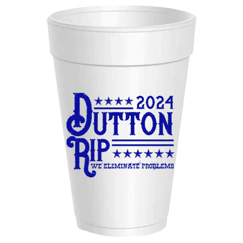 Yellowstone Campaign Styrofoam Cups