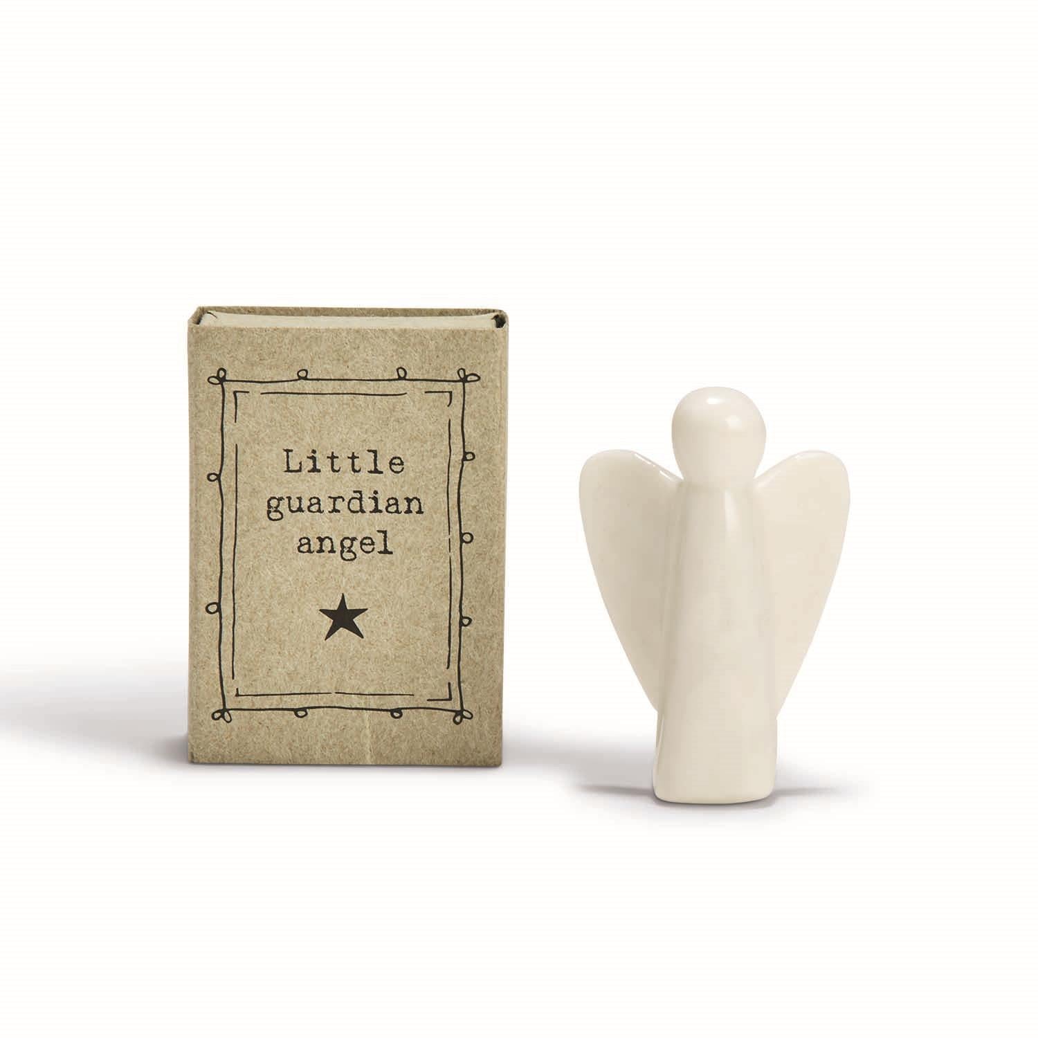 Little Guardian Angel Matchbox in Gift Box Designed - Porcelain