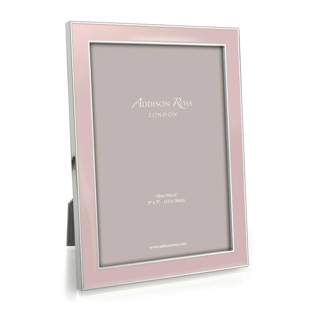 Addison Ross Silver Trim Picture Frame 4"x6" - (four colors)