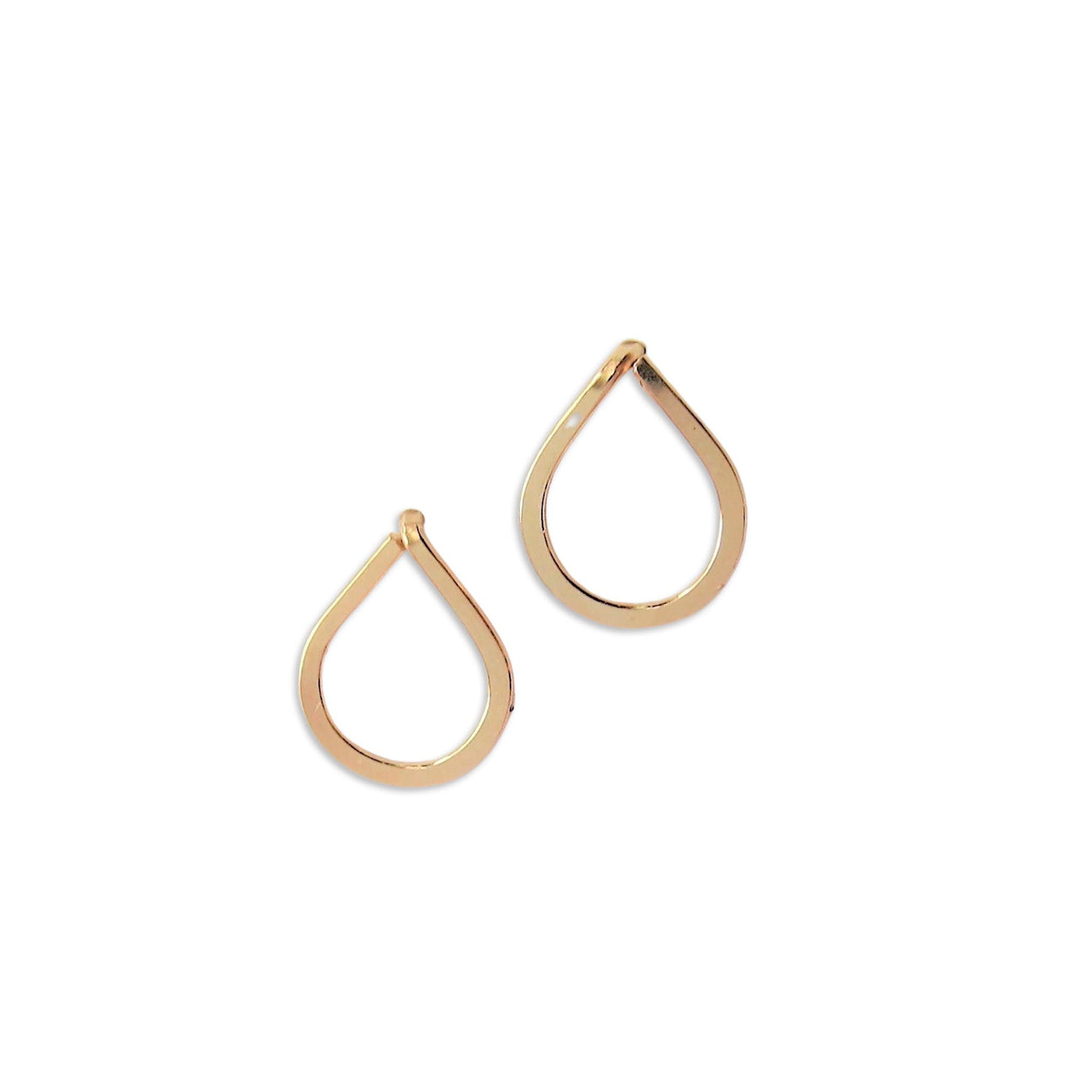 J. Mills Tiny Forged Teardrop Studs