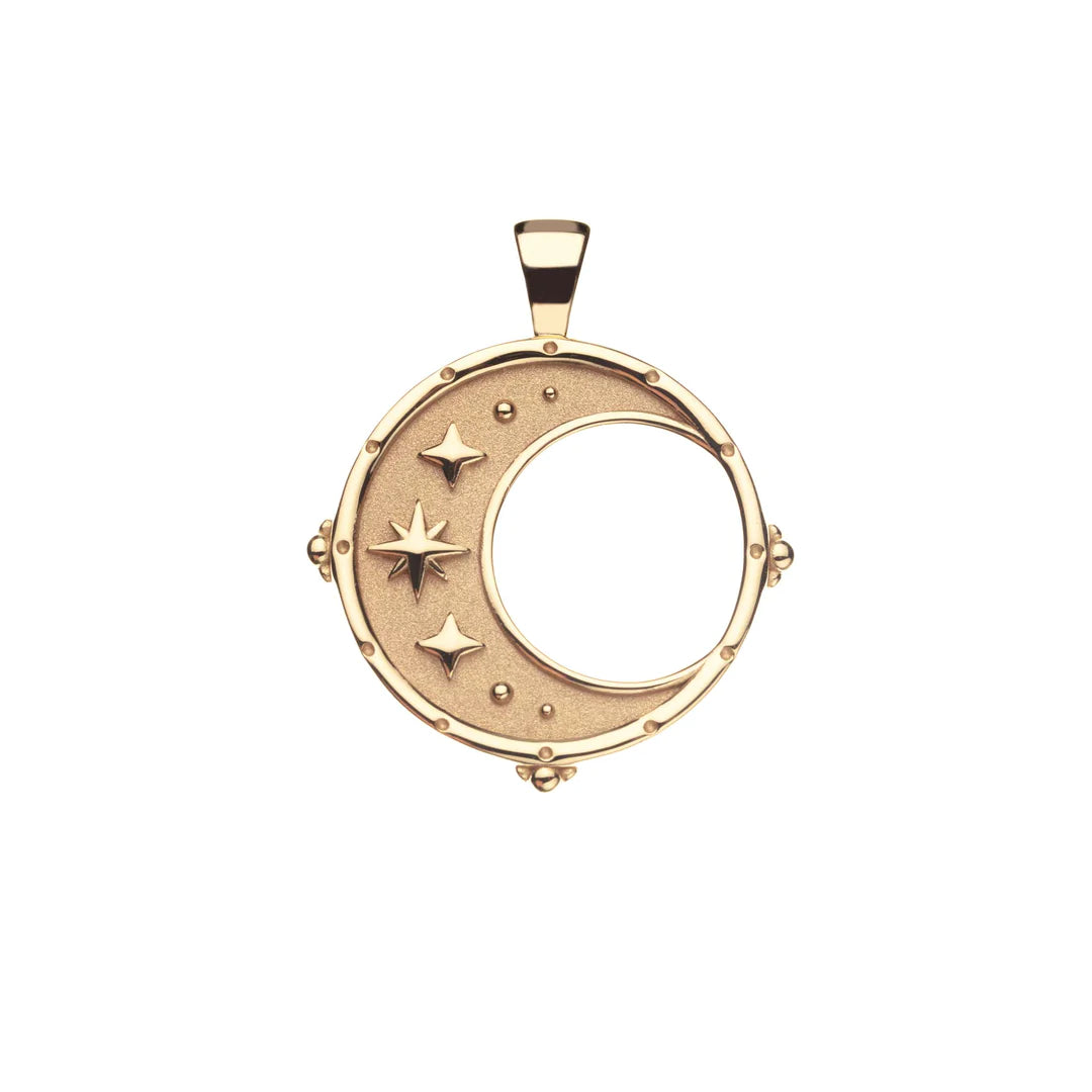 Jane Win Forever Moon & Back Necklace