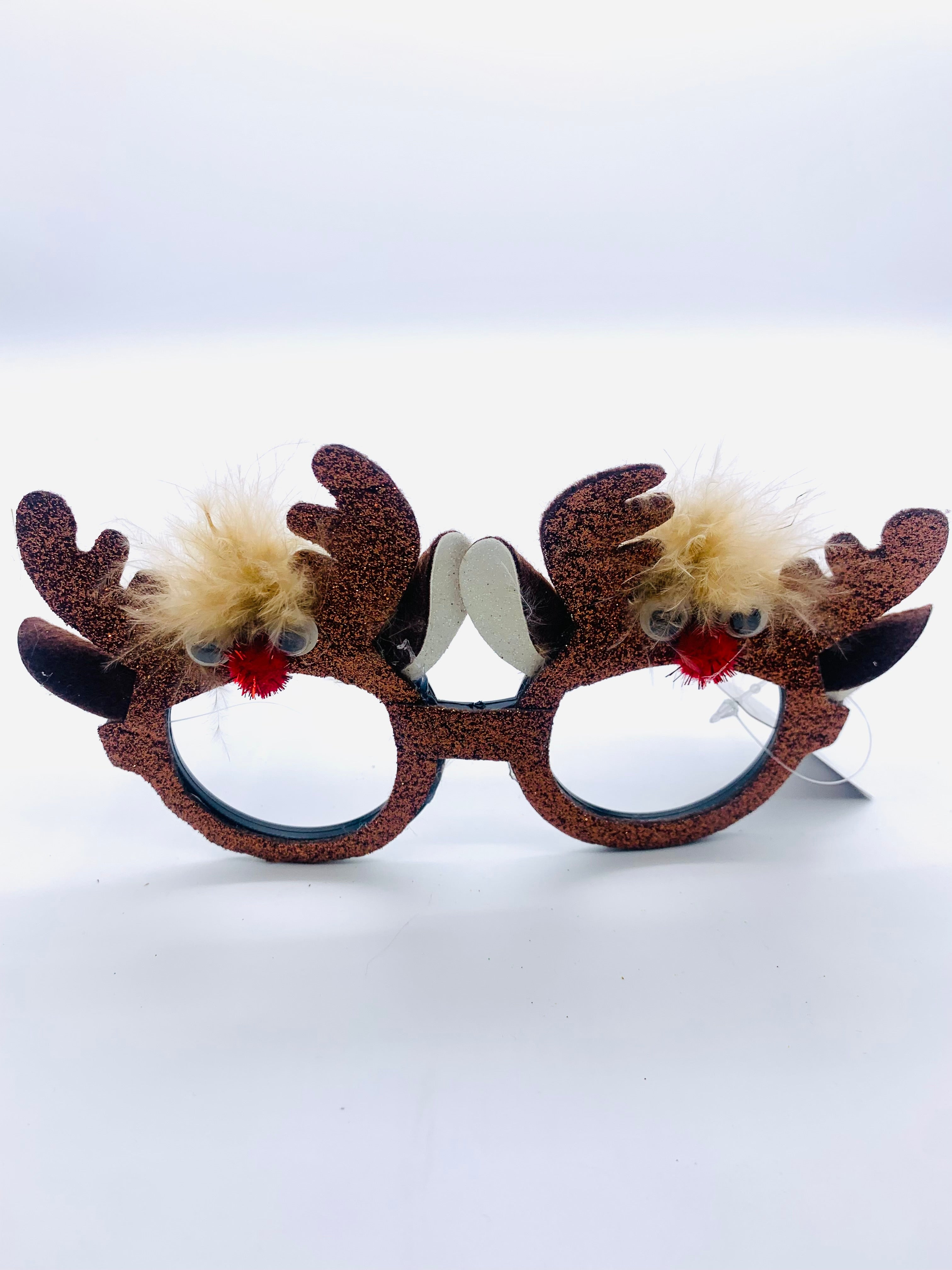 Festive Christmas Glasses - (nine variants)