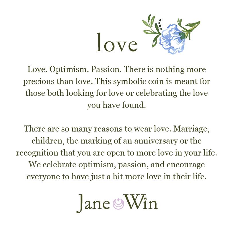 Jane Win - Original Love Pendant
