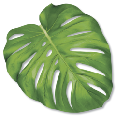Die Cut Monstera Leaf Placemat