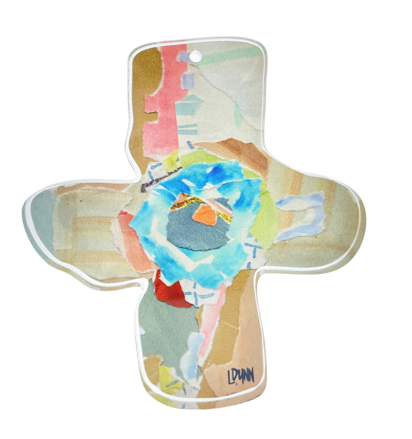 Acrylic Everlasting Love Cross - (multiple colors)