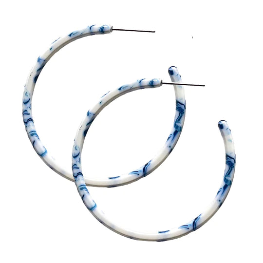 Skinny Tortoise Hoops - (three variants)