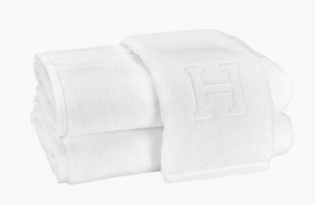 Matouk Auberge Bath Towels and Mat