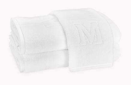 Matouk Auberge Bath Towels and Mat