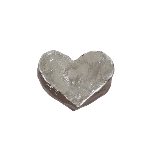 Small Handmade Paperweight Heart