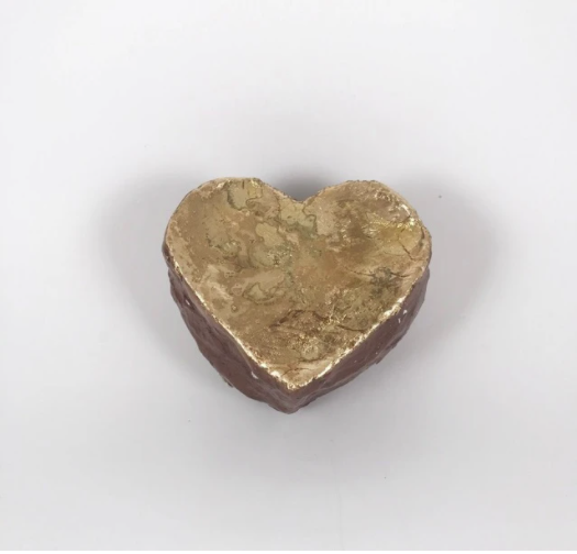 Small Handmade Paperweight Heart