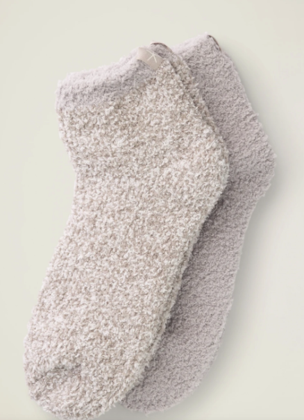 Barefoot Dreams CozyChic® 2 Pair Tennis Sock Set - (three colors)