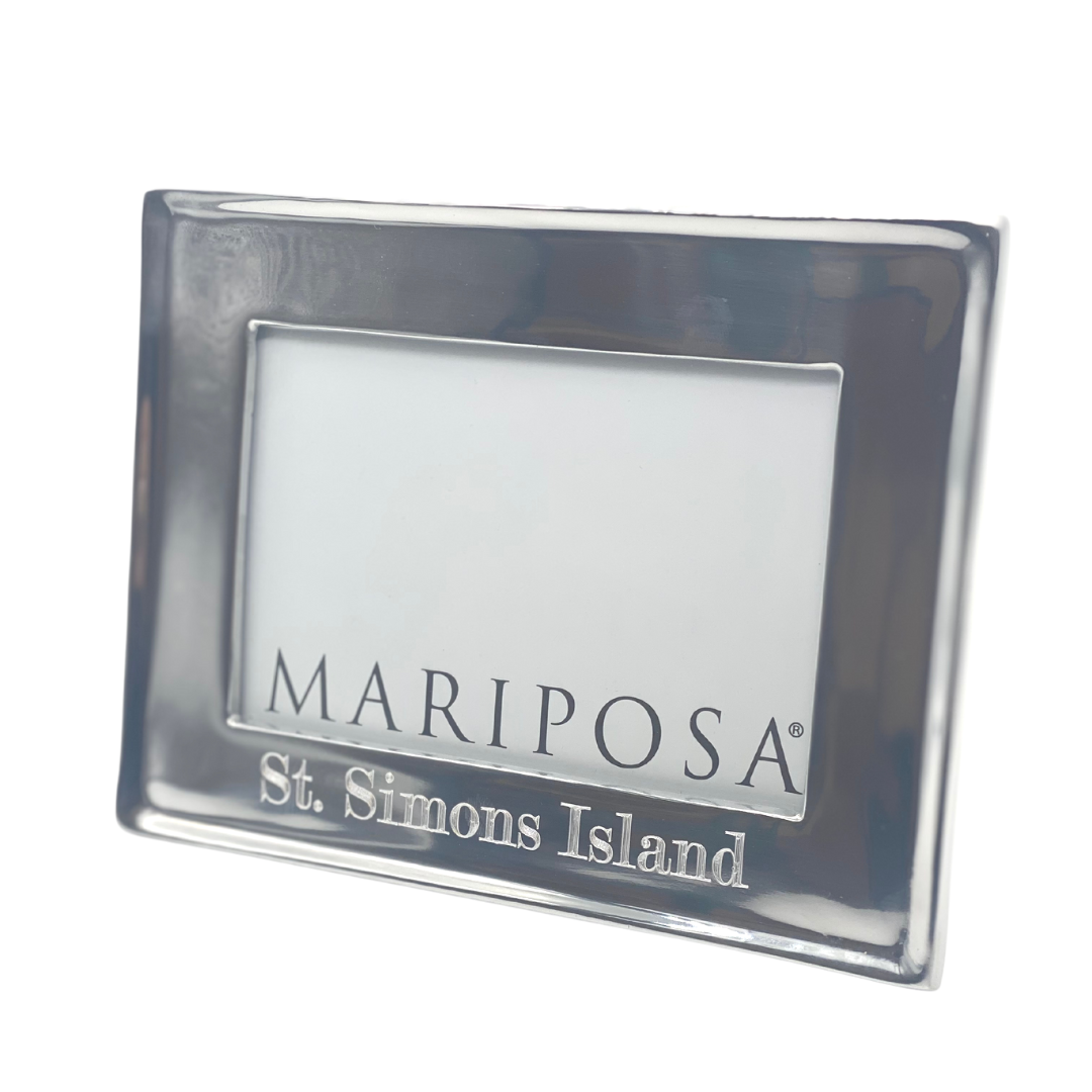 Mariposa Signature Engraved SSI 4x6 Frame