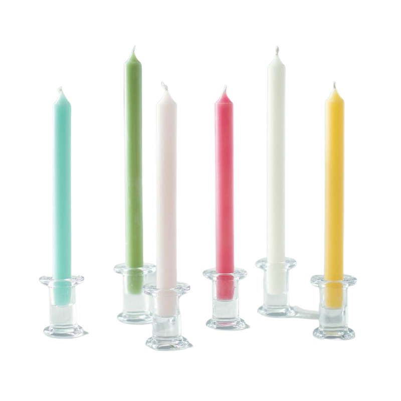 10" Taper Candle (multiple colors) — Two Friends