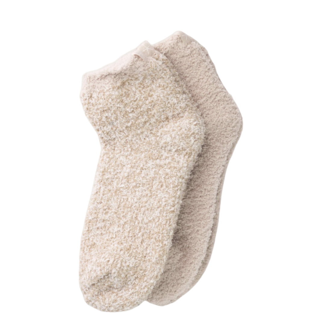 Barefoot Dreams CozyChic® 2 Pair Tennis Sock Set - (three colors)