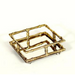 Brass bamboo cocktail napkin holder | Two Friends | St. Simons Island, GA