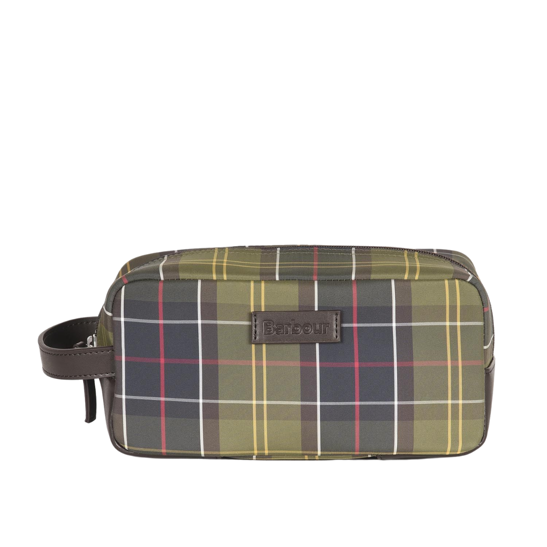 Barbour Wetherham Tartan Washbag - Classic