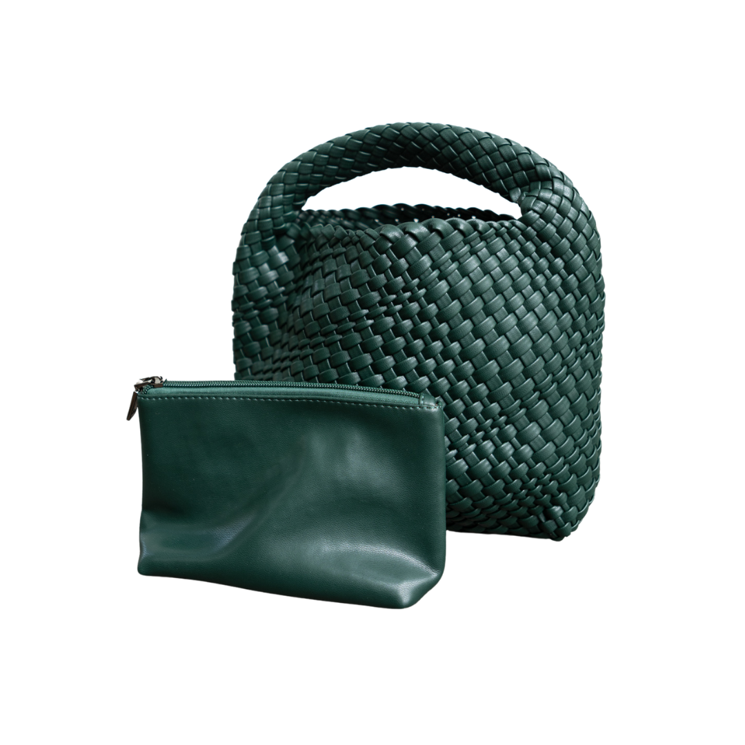 Woven Small Hobo Bag - (6 colors)