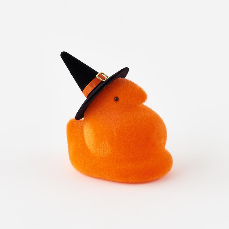 18" Flocked Witch Peep