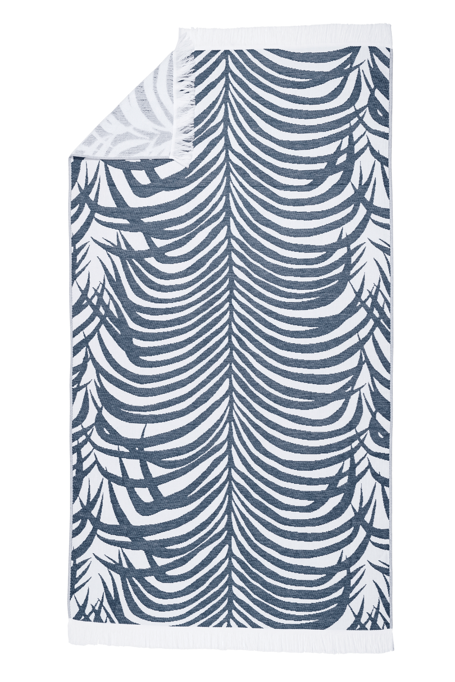 Zebra Palm Beach Towel - (five colorways)