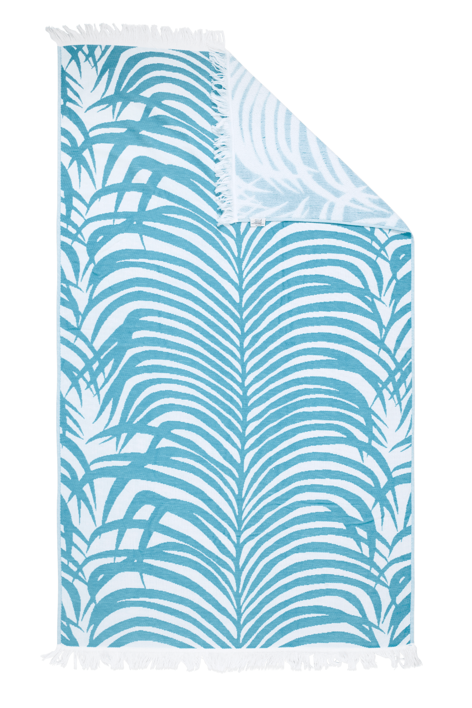 Zebra Palm Beach Towel - (five colorways)