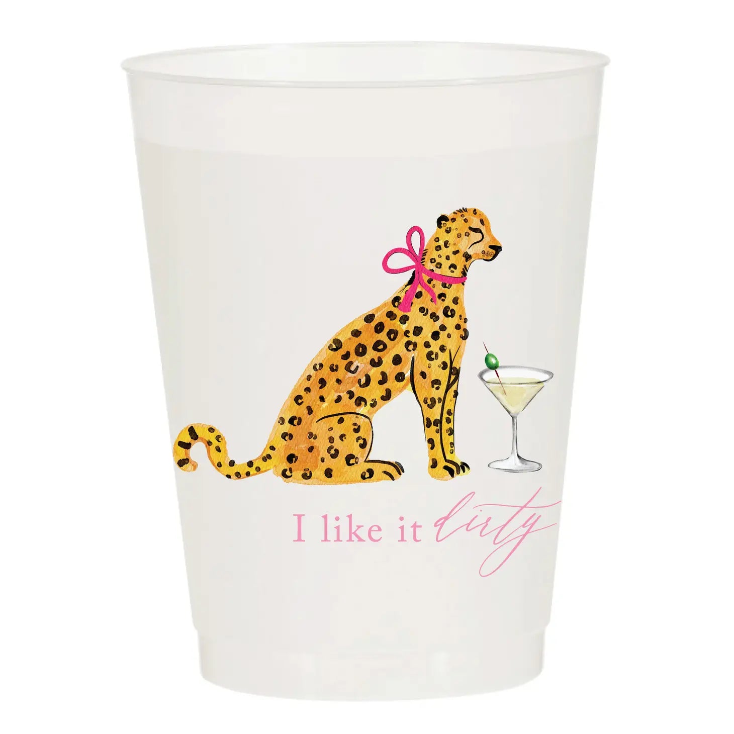 I Like it Dirty - Set of 6 Reusable Cups