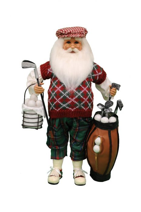 Karen Didion Golf Santa