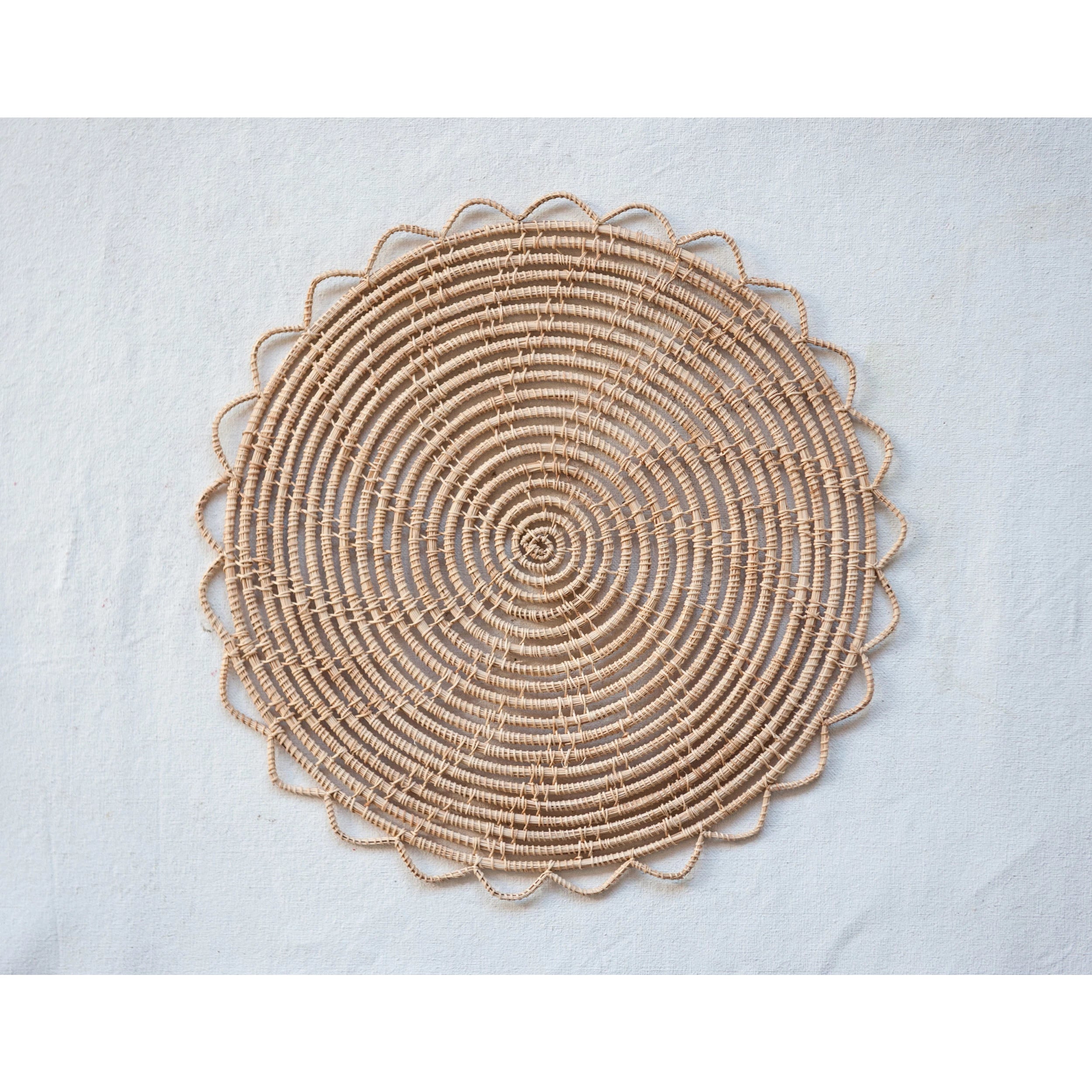 Hand Woven Palm Placemat