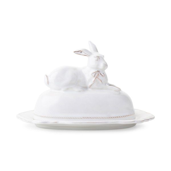 Juliska Clever Creatures - Bunny Butter Dish