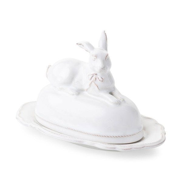 Juliska Clever Creatures - Bunny Butter Dish